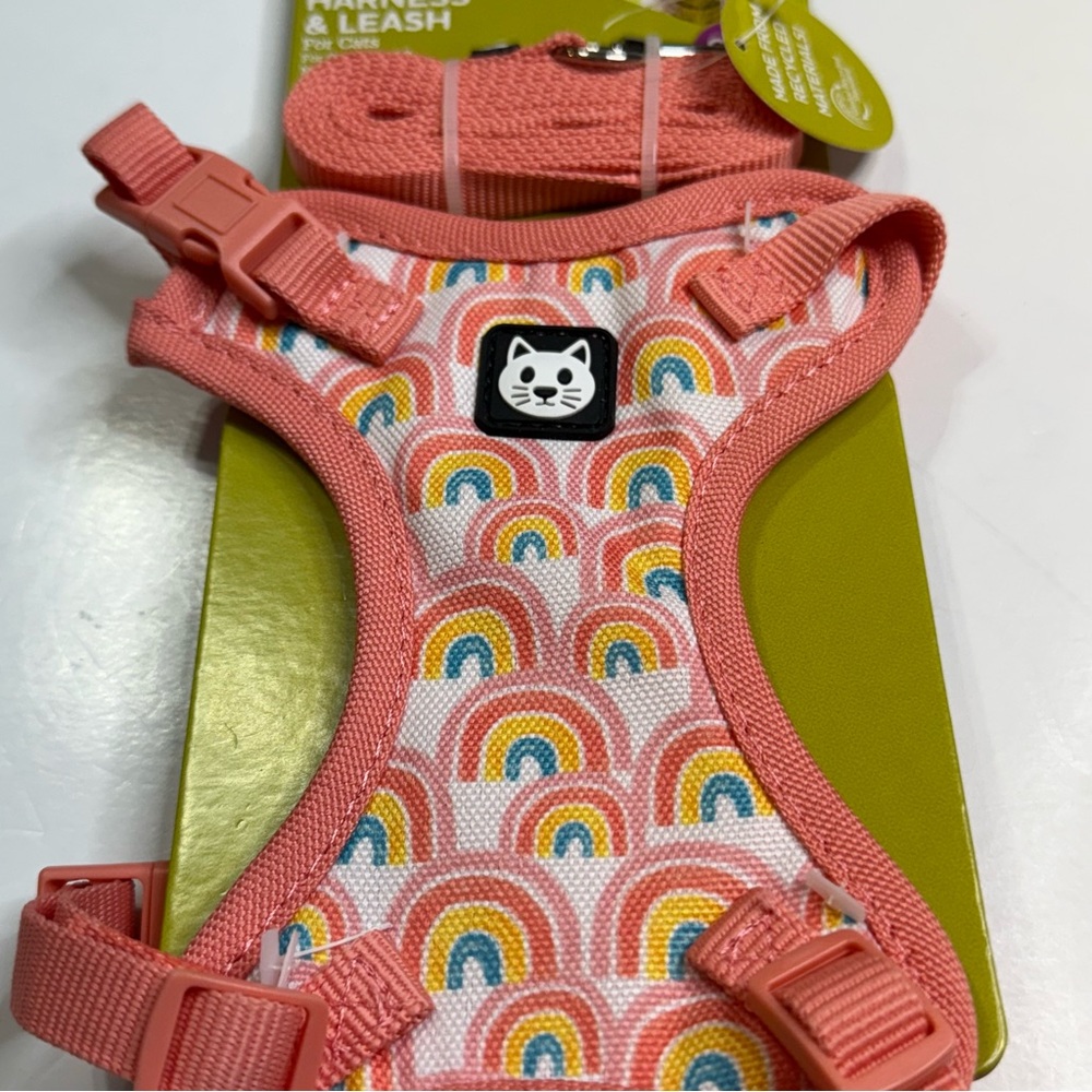 Vibrant Life Harness & Leash For Cats One Size NWT